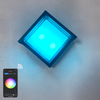 Lampe contrôlée par APP Tuya APP applique extérieure de haute qualité Wifi étanche carré applique murale changement de couleur par lampe d'application intelligente