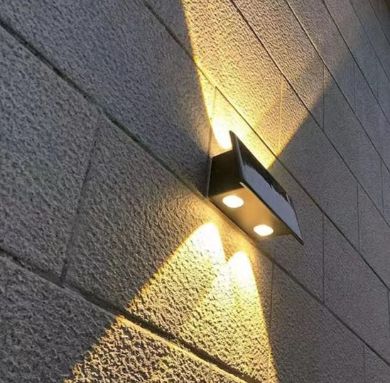 Led Solaire Solaire Lumières Jardin Escalier Pont Lumières Étanche In-Ground Lampe Étanche Solaire applique extérieure