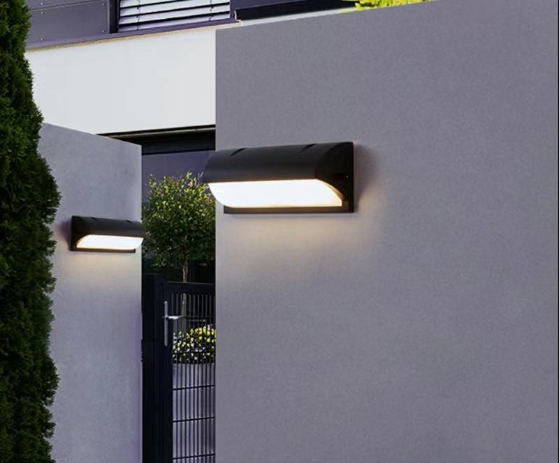 12W LED applique murale extérieure étanche led applique murale allée simple escalier cour lumière balcon applique murale super lumineuse