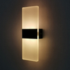 Appliques murales LED AC85-265V Lumières carrées intérieures Lampe murale pour salon Chambre Hôtel Restaurant Éclairage