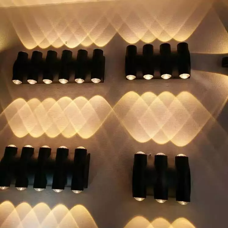 Applique murale moderne IP65 éclairage extérieur intérieur étanche mur LED lampe salon allée parc paysage jardin lumière