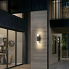 LED Double-tête Applique Carré Extérieur Escaliers Allée Étanche Acrylique Creative Extérieur Mur Lumière Cour Balcon Applique