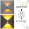 Intérieur mur LED lampe salon décoration applique murale maison luminaire Loft escalier lumière ronde en aluminium AC90-260V