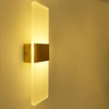 LED acrylique Wandlamp acrylique d'intérieur moderne allume AC 85-265V LED applique murale 6W pour chambres d'hôtel utilisant la scène