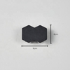 Moderne mur LED lumière haut et bas éclairage Cube applique lampe luminaire montage intérieur extérieur maison chambre chambre hôtel éclairage décoration