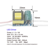 4-5W LED Driver Light Transformateur Alimentation Adaptateur Entrée AC85 - 265V DC12-18V Courant Constant 300mA pour 5050/3528 LED Strip