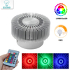 3W LED plafonnier forme ronde citrouille AC85 ~ 265V haute qualité moderne intérieur bref salle de bain aluminium RGB applique murale intégrer 220V