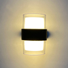 10 * 2W Luminaires Muraux 2.4G LED Applique Murale Trois Température De Couleur avec Télécommande Acrylique Étanche Applique Murale
