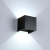 Angle réglable luminaire étanche jardin 12W LED Wandlamp orthèse mur veilleuse décorer pour l'éclairage extérieur