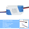 pilote led dimmable led driver led dimmable driver 3W 5W 7W 8-10W 15W 15-24W Alimentation LED Driver Adaptateur Transformateur 300mA Pour LED Downlight 85-265V