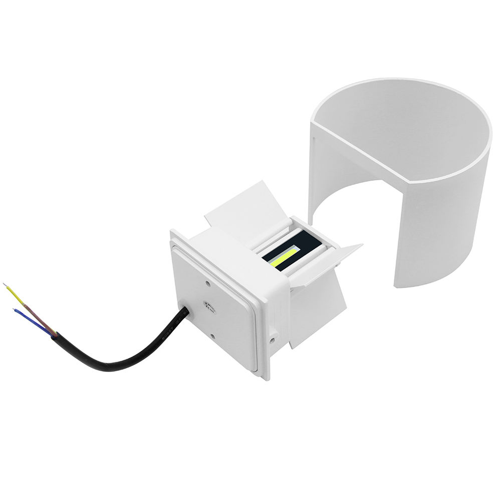 Nouvel article d'angle réglable étanche Led Wall Light 6W 12W pour la maison en plein air