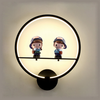 Nouvelle arrivée moderne led applique fantaisie applique murale art anneau lumière support mural pour hôtel lumières intérieures