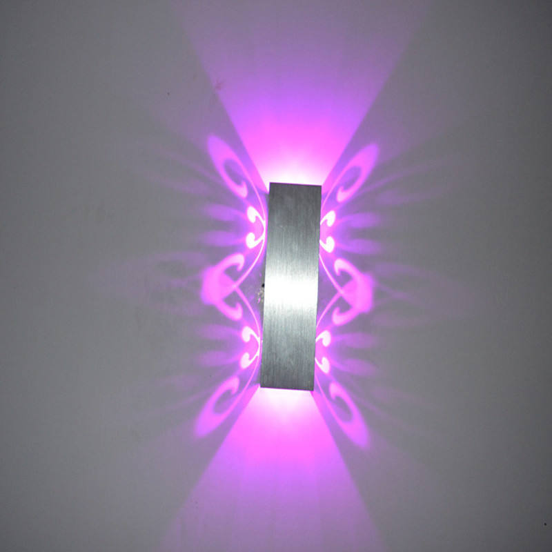 3W 6W Applique Intérieure Éclairage Intérieur Applique LED avec Décoration en Aluminium pour Chambre d'Enfants Miroir Chambre Maison Salon Led Applique Murale