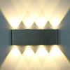 Hagood haut et bas applique murale 8W mur LED pour chambre intérieure bureau hôtel bricolage couleur marchandises étanche applique murale