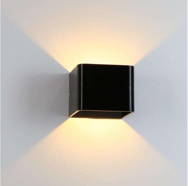 Applique murale LED Rectangle chambre chevet applique murale escalier lumière miroir lumière applique intérieure luminaire salon décoration