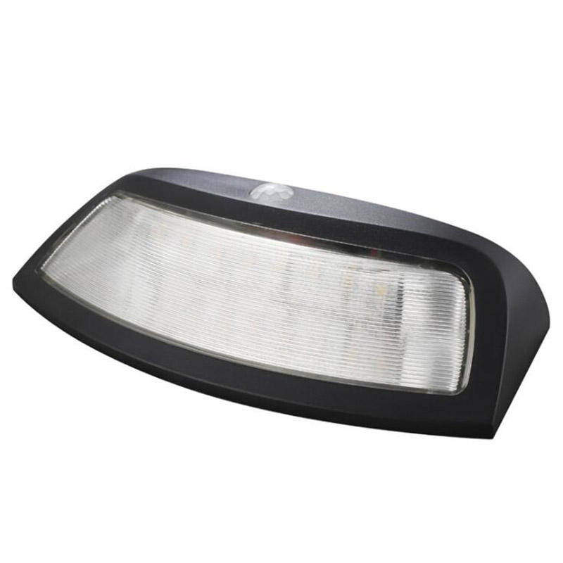 IP44 haute qualité nouveau sourire lumière solaire pour lumière de jardin lumière de sécurité de clôture d'énergie solaire avec capteur de mouvement