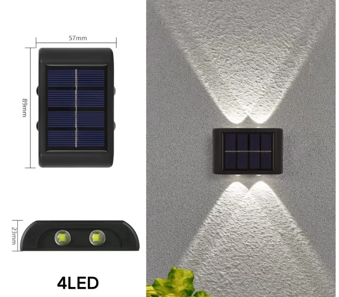 appliques murales solaires