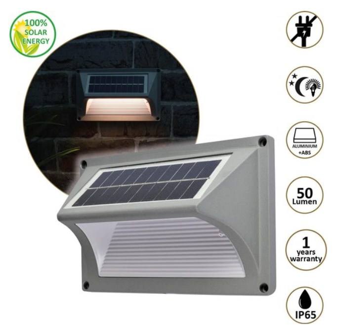 Extérieur Super lumineux Ip65 étanche ménage jardin cour décoration éclairage vers le bas lumineux solaire applique murale lumière