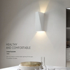 Moderne carré 6W 12W LED applique murale intérieure en aluminium applique éclairage à la maison chambre salon allée décorer applique murale AC85-265V