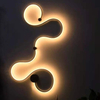Wandlamp LED d'intérieur moderne Up en Down Aluminium Versieren Wandkandelaar slaapkamer LED Wandlamp wandmontage lamp
