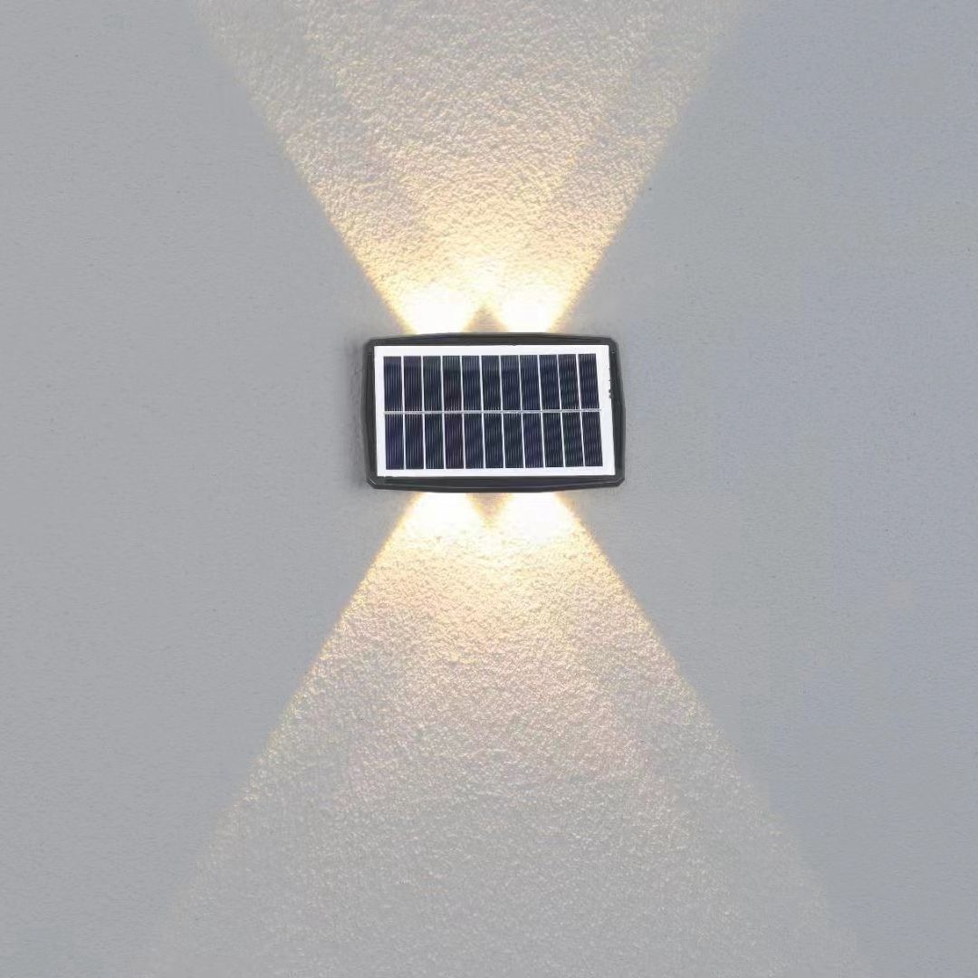 led solaire extérieur lumière solaire led applique murale lampe solaire solaire led lumière extérieure étanche balcon solaire haute lumières cour rue paysage 