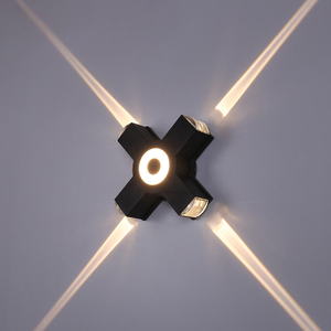 Applique murale d'extérieur minimaliste à LED à montage en surface et étanche IP65 85 ~ 265V Applique murale minimaliste pour la lumière de porche de rue de chemin