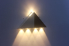 Applique murale triangulaire à led décorative et veilleuse d'intérieur avec prix d'usine