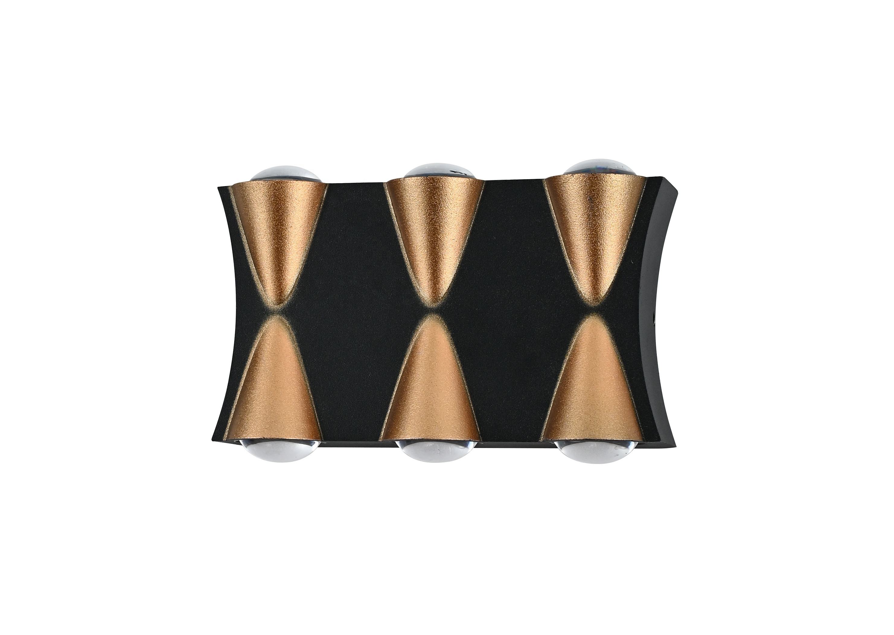 Imperméable à l'eau 6W LED applique intérieure extérieure en aluminium applique murale Surface montée LED jardin porche lumière décoration accessoires