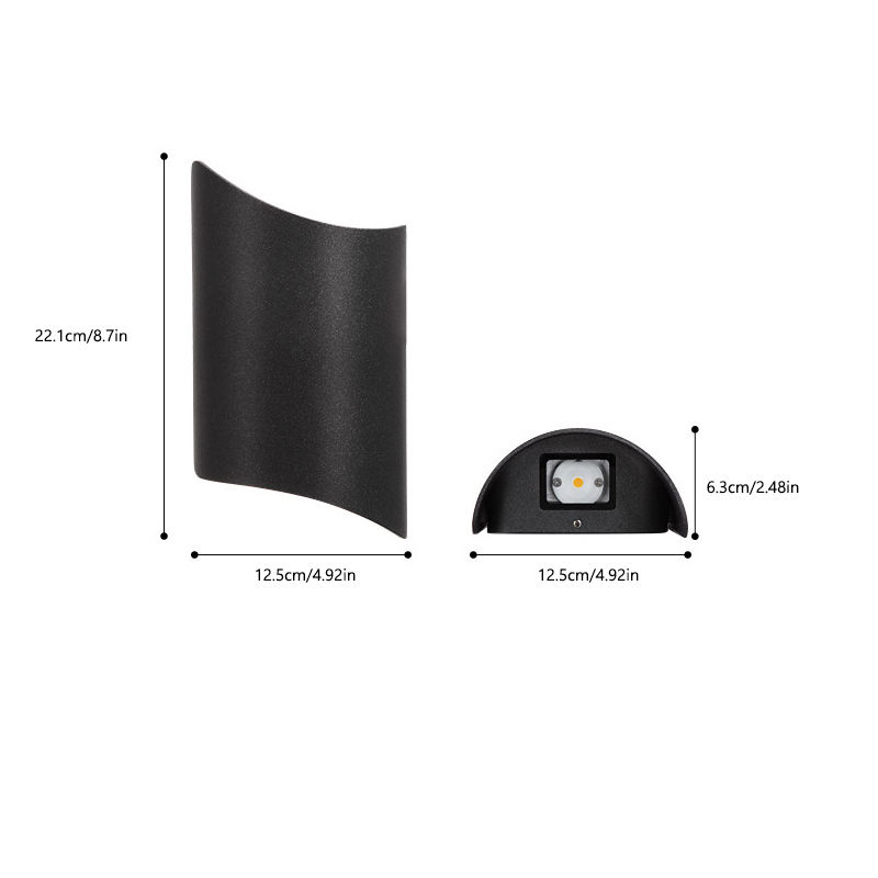 IP65 extérieur chambre applique salon couloir hôtel LED lampe moderne minimaliste extérieur étanche lampe murale appliques extérieures