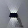 6W Solaire Led Lumière Extérieure Étanche Solaire Haute Lumières Applique Murale Smart applique murale solaire lampe Extérieure