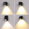Applique murale LED IP65 extérieur étanche jardin 5W/10W lampe moderne couloir chambre salon intérieur hôtel Wandleuchte Badezimmer
