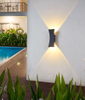 IP65 LED Wandlamp Outdoor Waterdichte Tuinverlichting Aluminium AC86-265 Indoor Slaapkamer Woonkamer Trap Wandlamp