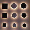 Lampe de mur d'éclipse des lumières menées modernes 150mm et veilleuse intérieure décorative