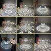 Luxe Acrylique Moderne Transparent Led Tactile Contrôle Cristal Lampe De Table De Chevet Veilleuse Rechargeable Romantique Dîner Amazon