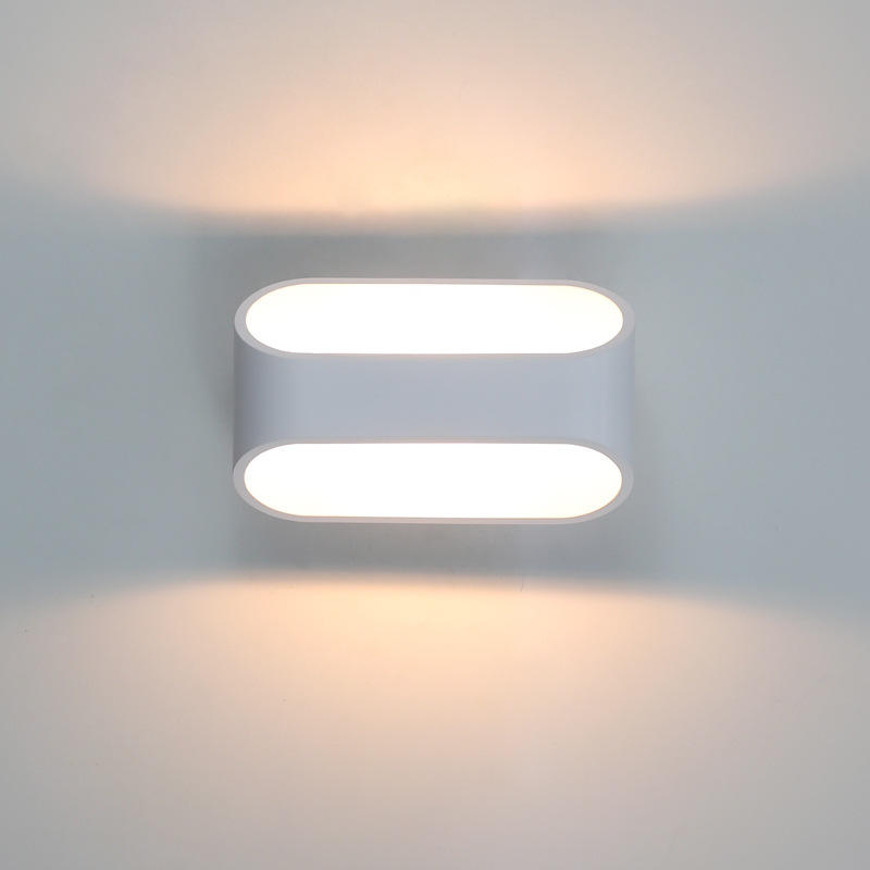 Nouvelle applique murale 5W RGB haut et bas lampe à baguette intérieure LED applique murale de fond pour la décoration de la maison et de l'hôtel