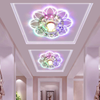 Plafonnier en cristal rose Plafonnier en cristal Plafonniers modernes pour salle à manger Plafonnier moderne du milieu du siècle Lampes pour plafond de salon Plafonnier Led Lampe