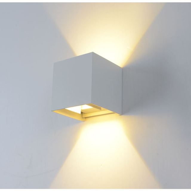 Led Wandlamp Aluminium Décoratif Intérieur Verlichting Up En Down Waterdichte Wandlamp Extérieur Tuin Wandlamp Wandmontage
