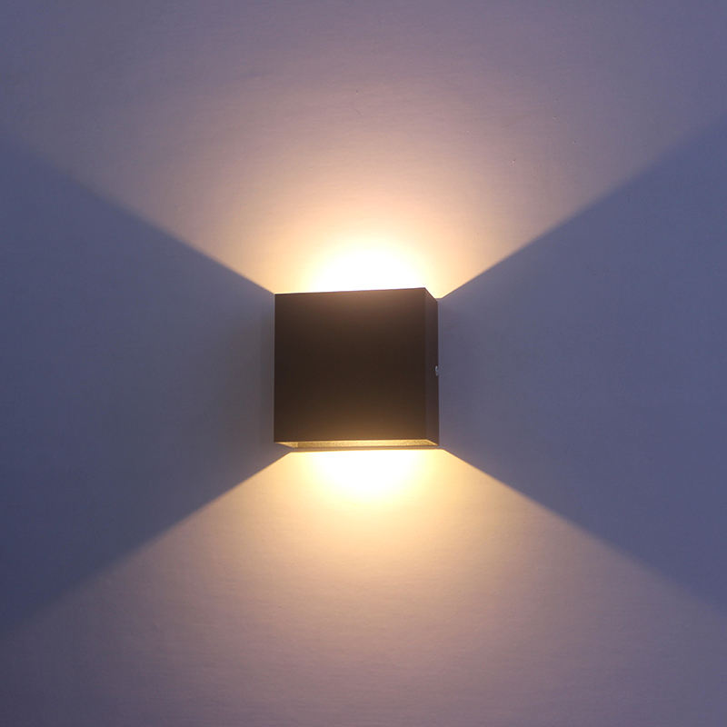 Applique murale LED 6W version mise à niveau moderne IP20 applique murale LED intérieur 220V lumières blanches chaudes lumière décorative lampe de nuit pour Bedro