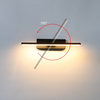 Lampes murales modernes à LED 330 chambre rotative chevet 6W AC85V-265V applique murale noir lampe allée décoration intérieure éclairage