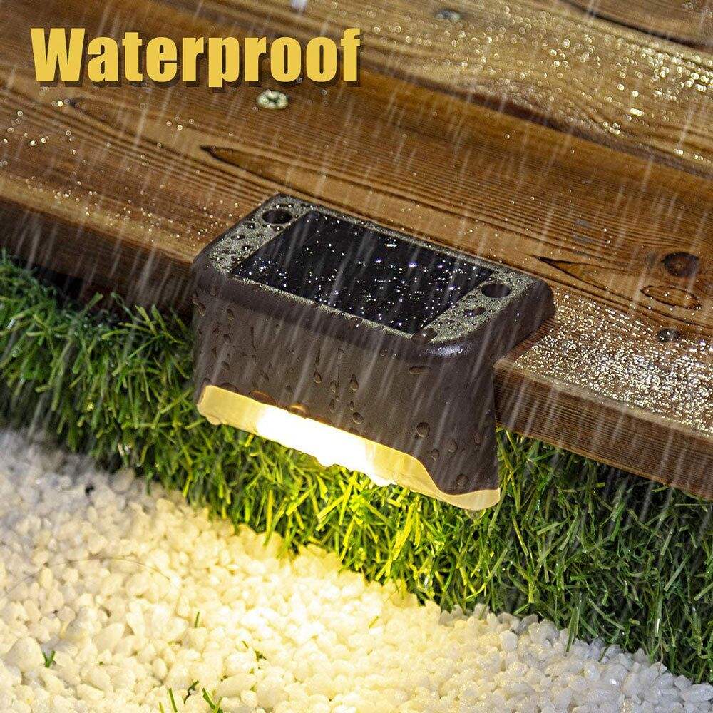 Haute qualité Nouveau design Étanche Extérieur Jardin Pelouse Solaire Lumière IP65 Paysage Éclairage Voie Patio Cour Décoration lumière