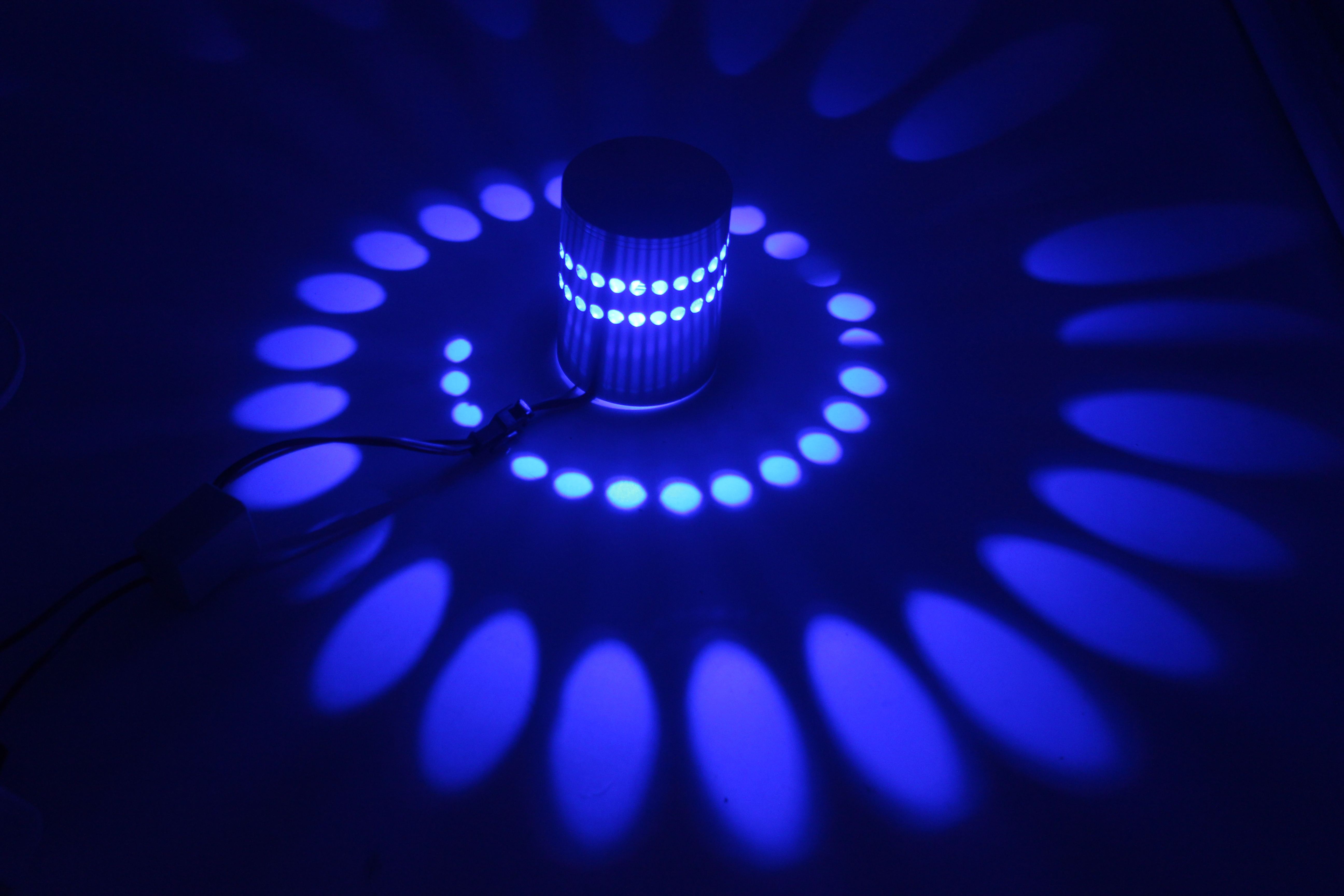 Spiral Hole RGB LED Applique Murale pour Intérieur Maison Décorer Fantaisie Veilleuses Plafonnier Loft Vogue Meubles
