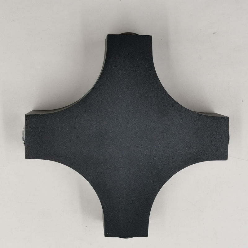 Nouvelle applique extérieure LED 12W Cross Star 4 éclairage latéral étanche IP65 pour la décoration de jardin