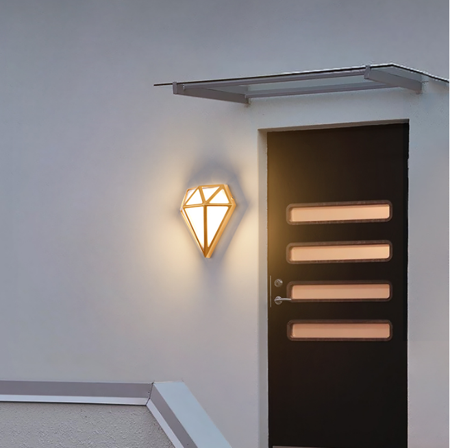 2023 extérieur étanche mur LED lampes extérieur en aluminium IP65 éclairage jardin cour déco intérieur Europe moderne lumière intérieure