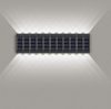 2023 LED applique murale solaire épissage lumineux applique murale IP65 étanche applique extérieure pour la décoration de jardin et de cour