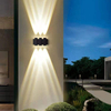 Applique murale Led porche extérieur intérieur vers le bas applique murale pour la maison escalier chambre chevet porte lampe couloir éclairage marque lumière