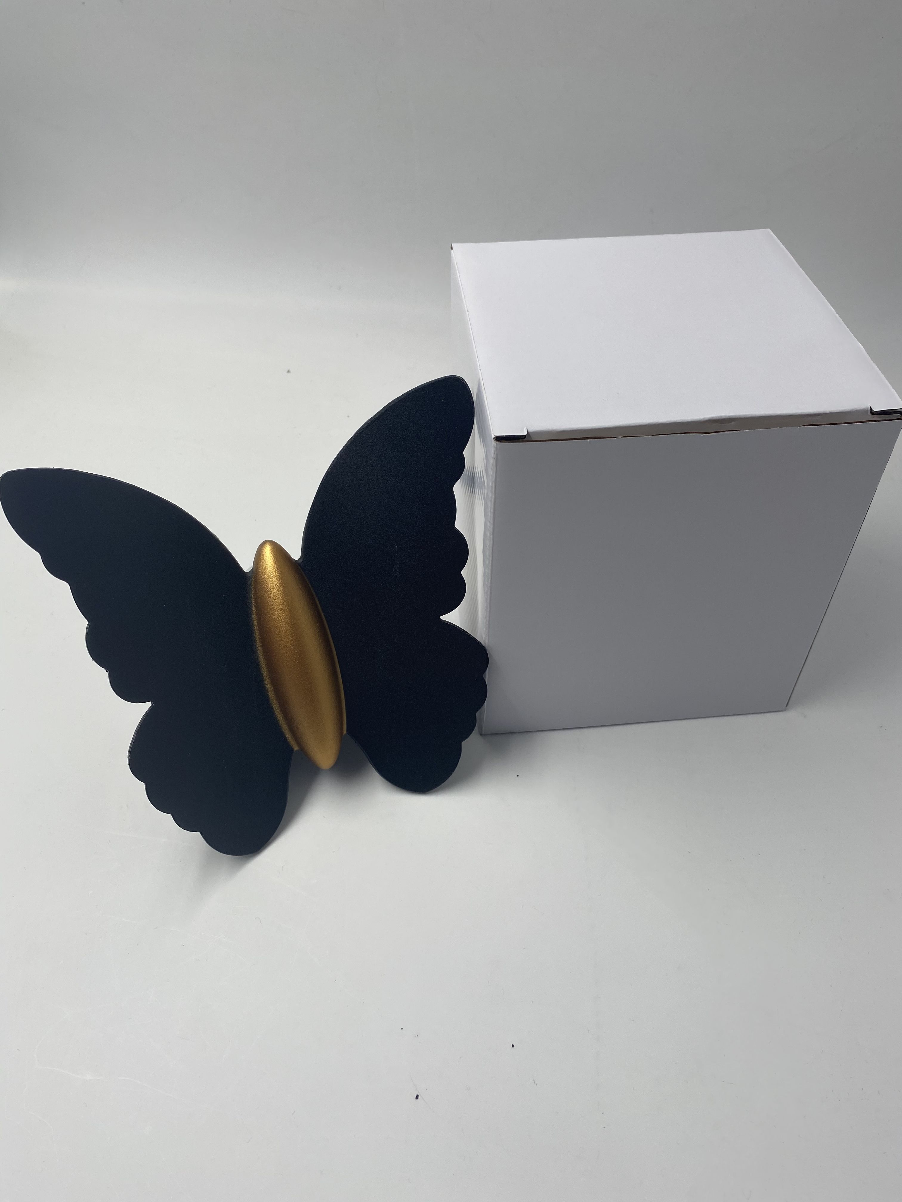 Lampe murale extérieure en forme de papillon vente chaude d'été IP65 applique murale étanche pour la lumière de support d'allée de décoration de jardin