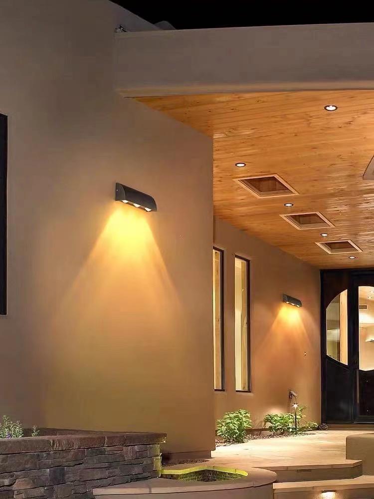 3W Moderne Simple Extérieur Étanche IP65 LED Applique Cour Lampes Jardin Applique Murale Prix Usine