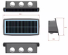 4W 6W Solaire Led Lumière Extérieure Étanche Solaire Haute Lumières Applique Murale Smart applique murale solaire lampe Extérieure