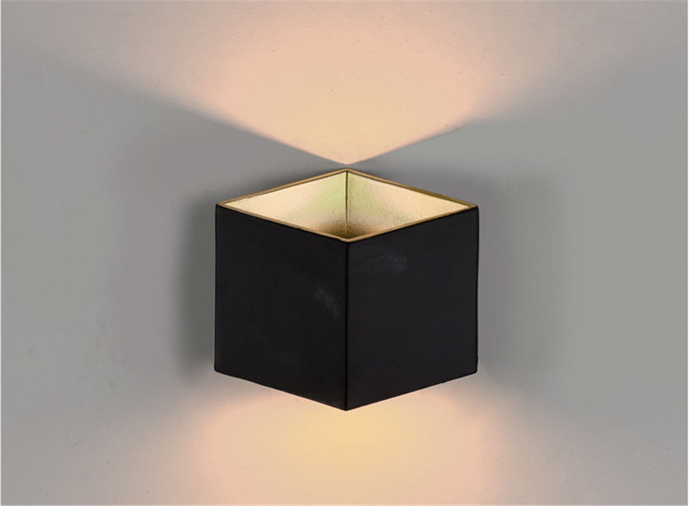 6W 12W nouveau COB Led Wandlamp étanche extérieur haut et bas éclairage de jardin avec prix d'usine minimaliste et moderne IP65