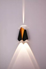 Applique murale de porche moderne applique intérieure en aluminium éclairage intérieur haut et bas applique extérieure étanche jardin mur LED lumière